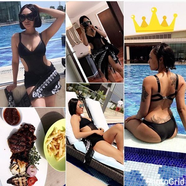 Tonto Dikeh’s Alleged Home-breaker Rosaline Meurer Lives Like Queen While On Vacation