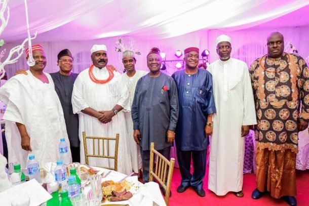 Lucky with some former governors