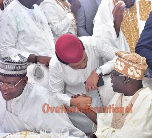 Asiwaju Bola Tinubu and other guests