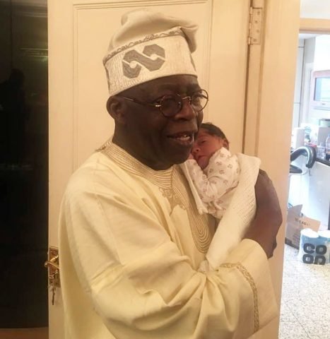 Asiwaju Ahmed Tinubu Christens grandchild (6)