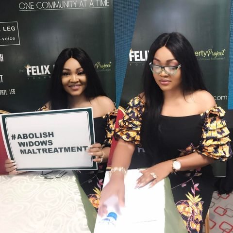 Mercy Aigbe, at the launch of the Widows' Liberty (1)