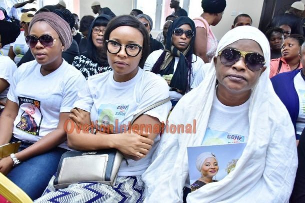 L-R Liz Dasilva, Doris Simeon and Toyosi Adesanya