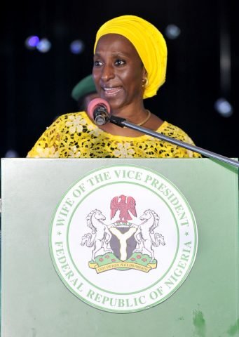 Her excellency, wife of the Vice President, Dolapo Osinbanjo