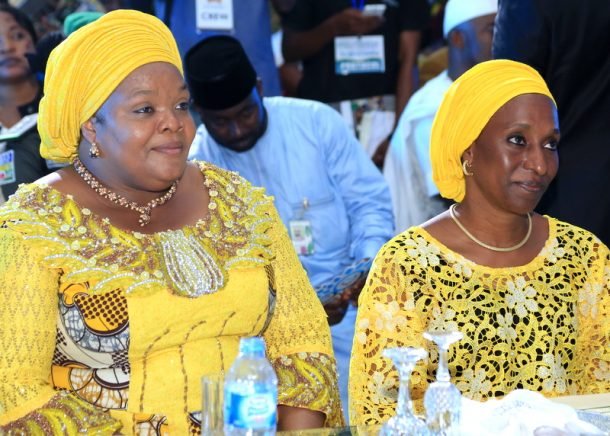  Her excellency, wife of the Imo State Governor, Mrs Nneoma Nkechi Rochas and Her excellency, wife of the vice President, Mrs Dolapo Osinbajo