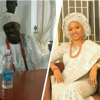 Ooni and former wife, Bukky