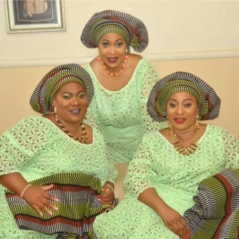 L-R Adebimpe Adesola(middle) and Folashade