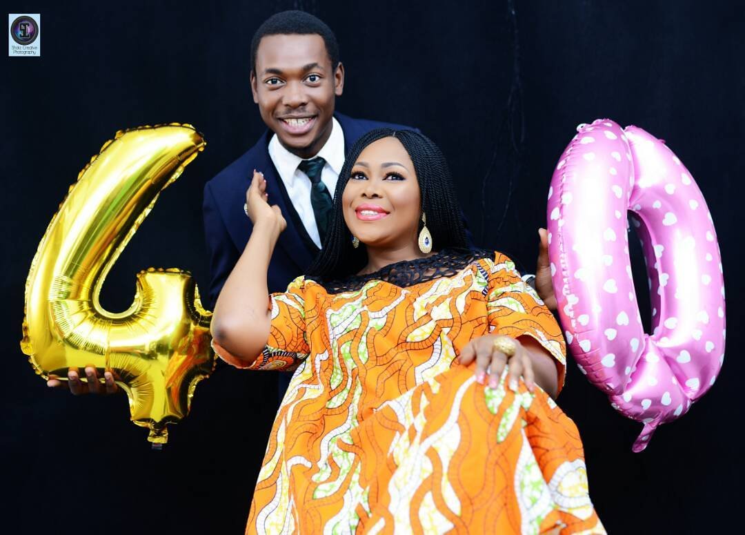 At 40, Actress Toyin Alausa Unveils her 23-Year-Old Son… “I Almost Aborted Him At Five Months”