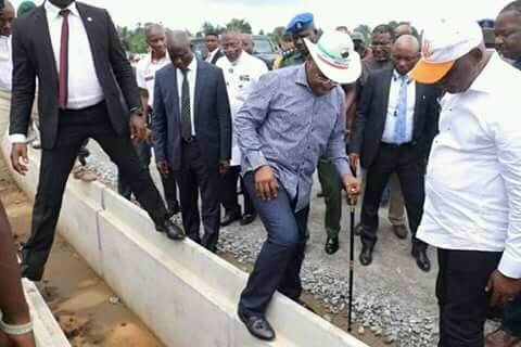 Gov Udom Emmanuel Opens Youth Avenue, Others Amidst Cheers