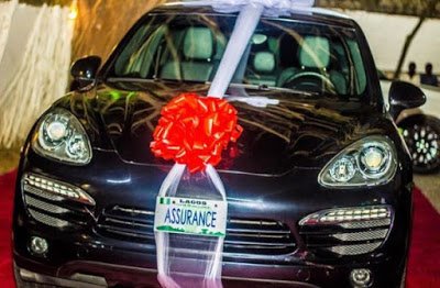 Davido’s Girlfriend Gets A Porsche As Birthday Gift [Photos]