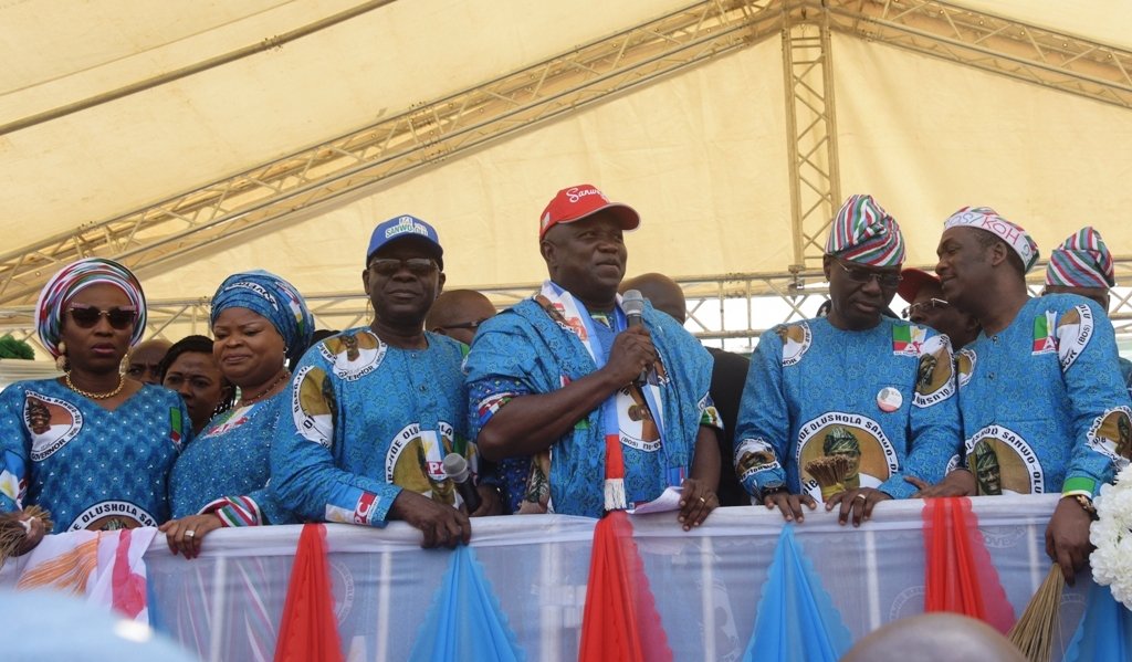 Ambode Flags Off APC Campaign…Says Sanwo-Olu Better Qualified Than Other Candidates