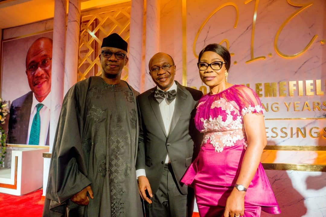 Dangote, Dapo Abiodun, Aig-Imoukhuede, Others  Attend Thanksgiving For Emefiele (Photos)