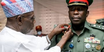 Obasanjo Decorates Adeboye As Army Brigadier-General
