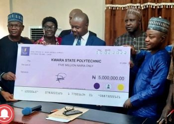 Polaris Bank Donates Towards Construction Of Distance Learning Center In Kwara Poly