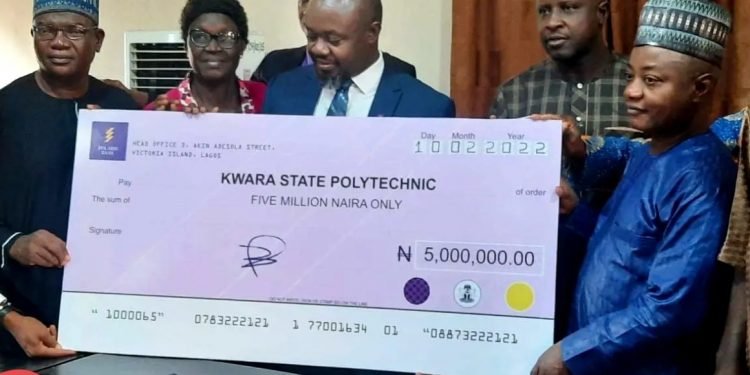 Polaris Bank Donates Towards Construction Of Distance Learning Center In Kwara Poly