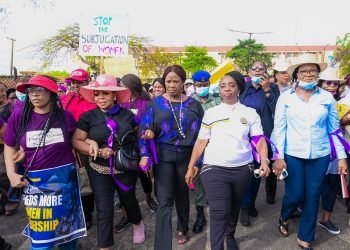 Lagos First Lady Leads Rally Against Rejection Of Gender Bills