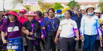 Lagos First Lady Leads Rally Against Rejection Of Gender Bills