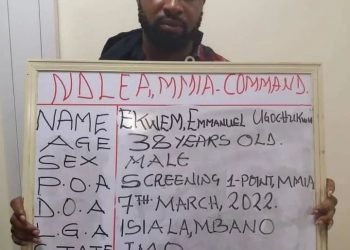 Popular General Overseer Arrested With Drugs At Lagos Airport