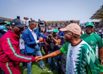 Tinubu@70: BAT, Sanwo-Olu Other Dignitaries Grace Novelty Match