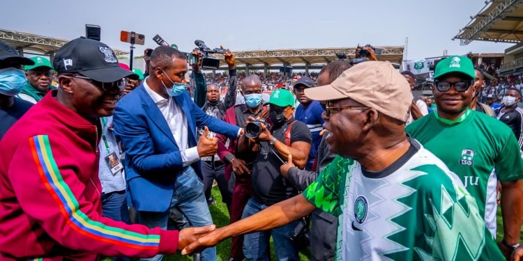 Tinubu@70: BAT, Sanwo-Olu Other Dignitaries Grace Novelty Match