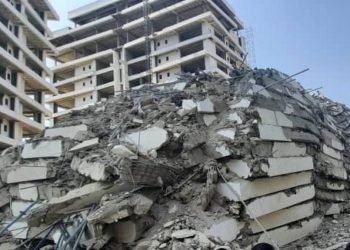 Femi Osibona’s  21-storey Building Site Is Now LASG’…For Demolition Soon