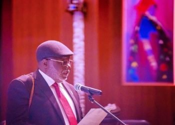 PHOTO NEWS: Justice Olukayode Ariwoola Takes Oath As Acting Chief Justice of Nigeria