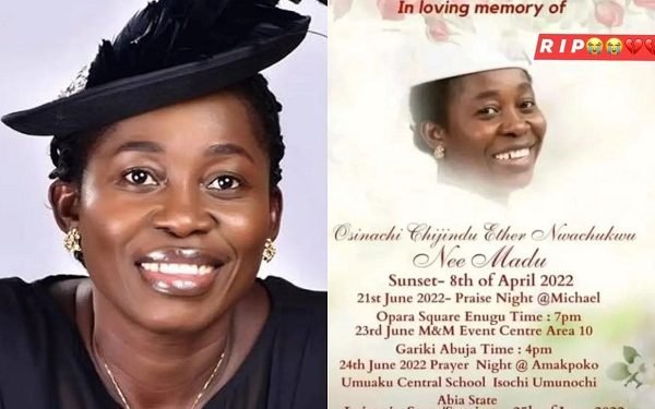 Osinachi: ‘Ekwueme’ Singer For Burial Today