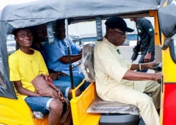 Obasanjo: Former President Turns Keke Marwa Driver