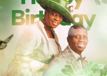 Pastor Adeboye Celebrates Wife At 74, Gives Her Another Name