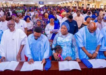 Kemi Nelson’s Burial: Lagos, Ogun, Plateau Governors, Others Honour APC Woman Leader