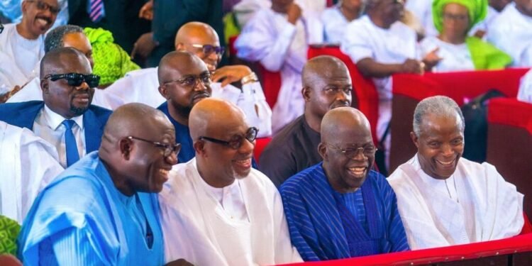 Osinbajo, Tinubu, Sanwo-Olu, Govs Storm Owo As Akeredolu Buries Mother