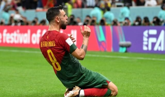 World Cup: Bruno Fernandes Shines As Portugal Qualifies For RO16