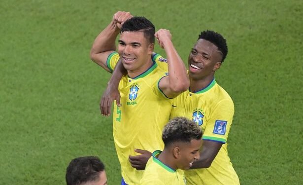 Neymar Hails Casemiro As 'the best midfielder in the world' After Switzerland Heroics