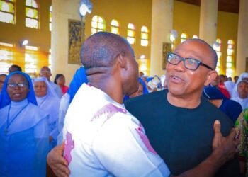 Soludo, Peter Obi In Warm Embrace