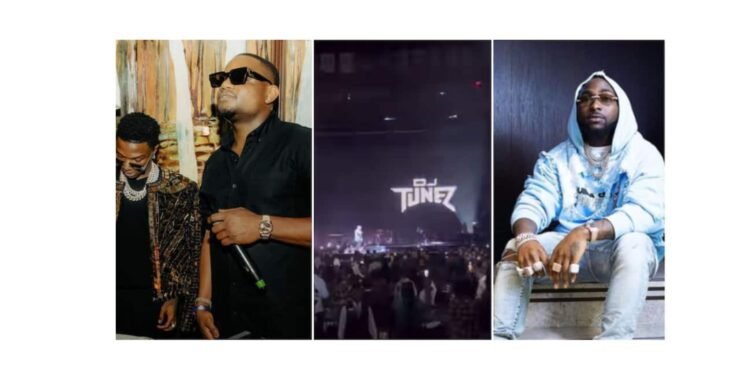 DJ Tunez Honours Davido At Wizkid’s MSG Concert In US (Video)