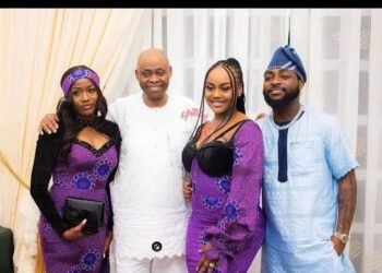 Davido, Chioma Make First Public Appearance (Photos)