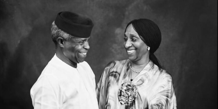 Osinbajo Celebrates 33rd Wedding Anniversary…Shares Photos Of Surprise From Wife