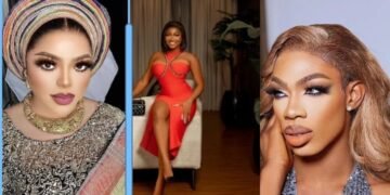 James Brown, Papaya Fight Bobrisky At Lagos Party (Video)