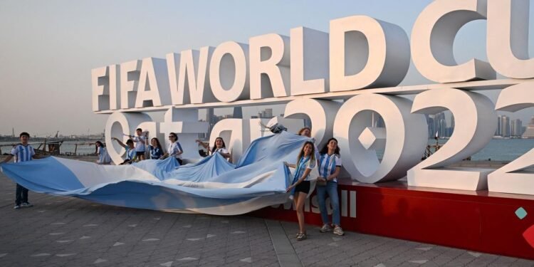 Qatar World Cup 2022: Protesters Protest In Support Of LGBTQ+ Rights Ahead Of Tournament