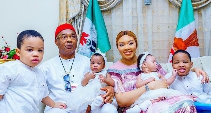 Governor Hope Uzodinma Serenades Wife On Birthday