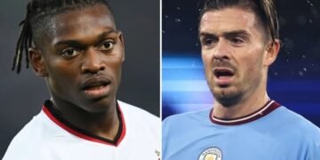 Transfers LIVE: Man City Could Ship Grealish To AC Milan In Raphel Leao Exchange