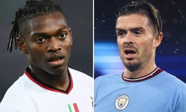 Transfers LIVE: Man City Could Ship Grealish To AC Milan In Raphel Leao Exchange
