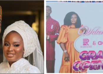 Lateef Adedimeji And His Wife Mo Bimpe Open the Biggest Walk-In Store in Lagos