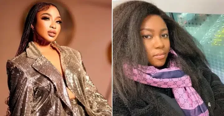 Tonto Dikeh Shades Yvonne Nelson Following Allegation Of Having Affair With Iyanya