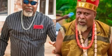 Legendary actor Don Brymo Uchegbu, best known for his royal father, traditional roles in movies, died on Thursday after he slumped while shooting film in Ahoada, Port-Harcourt, the Rivers State capital. He was 56. Brymo’s death happened barely a month after the movie industry lost yet another vibrant actor, Obinna Nwafor popularly called Saint Obi to the cold hands of death. Popular actor and singer, Harry B Anyanwu confirmed the sad news to Vanguard. Related News 120-hour cook-a-thon not for Guinness World Records - Chef Dammy ‘God’ll tell me when to stop’, says Nick Cannon after 12 children AGN commences investigation into death of Don Brymo According to him, Brymo slumped while he was on a movie set, and was immediately rushed to the hospital, where he gave up the ghost. The deceased was said to have suffered partial stroke, resulting from high blood pressure. “I returned to Asaba yesterday from Lagos, and was preparing to travel to Port-Harcourt, to meet him on set, before I had this sad news this morning. “I just posted on the internet one of the videos I did with him alongside his own video, where he was saying people should appreciate him, while he was alive, and not when he’s gone, they will be praising him,” Harry B said. Also, confirming the sad news in a post shared on his Facebook page, actor Mayor Ofoegbu shared the deceased’s picture, and wrote: “Plan for tomorrow but live for today. Tomorrow is not guaranteed. “I wrote those lines on my WhatsApp status yesterday evening. My man, my 5 & 6, Don Brymo Uchegbu, passed away in his sleep. “I received the shocking news this morning and had to verify from his family. It’s hard to say goodbye.” Born in Don Brymo hails from Enugwu Ukwu in Njikoka Local Government Area of Anambra State. He was one of the most-sought-after actor in Nigeria ,who was known for his kingship roles in movies. The deceased started his acting career way back in secondary school days, where he was involved in stage plays. But he went professional after joining the movie industry in 2000. And since then, he had featured in many films including “My Beloved Daughter”, “Snake Battle”, “Land of Fire”, “No Mercy”, “My God Never Sleeps” among others. He also acted mostly in epic movies, contemporary movies, glamour movies and action thriller movies alongside the likes of Zubby Michael, Ken Erics, Yul Edochie, Chika Ike, Ini Edo and a host of others. Until his demise, Don Brymo was one of the most respected and talented actors in Nigeria. His work not only entertained but also inspired a generation of aspiring actors, who looked up to him as a role model and mentor. Don Brymo would be remembered for his infectious laughter, his unwavering support, and his ability to light up any room he entered. The news of the actor’s demise came as a rude shock to many of his colleagues and fans, who have taken to their social media platforms to express their sadness over his loss. Paying tribute to the deceased, actress Eka Duke wrote on Instagram, “Sometimes, I feel my pains, emotions and sadness in a very private way, but mehn! Can’t help but write this here.. This one touch me and it got me thinking.. wish we all knew the “set time” May the perpetual light of God keep shining on you sir.. the words I hate the most, “Rip” Also, actress Mary Igwe said “Goodbye! A word I hate to use. But I have to say farewell sir till we meet again. May your happy soul rest in eternal peace.” Actress Nuella Njubigbo exclaimed, “What a sad news! More emotional tributes have continued to pour in , as the video showing the late actor and Harry B which they did days back, vibing the latter’s song titled “Abiagom” surfaced on social med