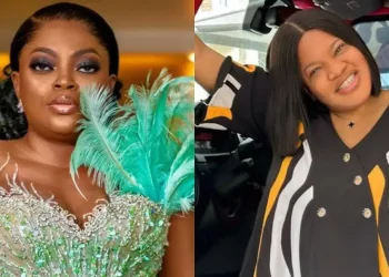 Funke Akindele Subtly Shades Colleague Amid Movie Promotion Challenges