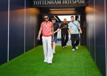 Wizkid Declares Himself 'Grand Dad' After Selling Out Tottenham Hotspur Stadium