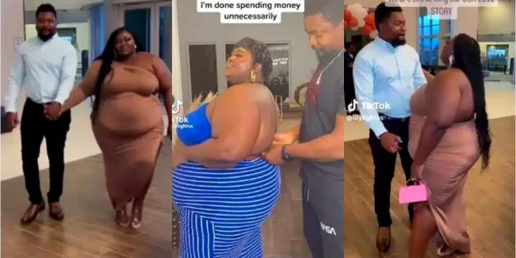 Plus Size Lady Flaunts Her Husband As She Claims She Deserves Love