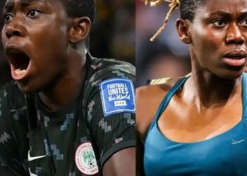 Asisat Oshoala: “Pulling Off My Shirt During Australia Match Made My Dad Sad”
