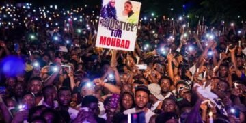 Mohbad: Sympathizers Reportedly Dispersed With Tear Gas At Lekki Tollgate During Singer's Burial