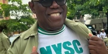 Top Music Executive Kenny Ogungbe’s NYSC Photo At 53 Sparks Reactions